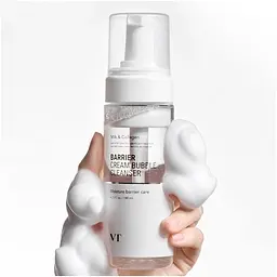Очистительная пенка VT Cosmetics Barrier Cream Bubble Cleanser для восстановления кожного барьера 140 мл - миниатюра 2