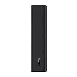 Зовнішній акумулятор Baseus павербанк Adaman Metal Digital Display Overseas Edition 30W 10000 mAh Black (PPAD040101) - мініатюра 6