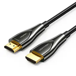 Кабель мультимедійний HDMI M to HDMI M 35.0m 4K60Hz fiber optic black Vention (ALSBU)