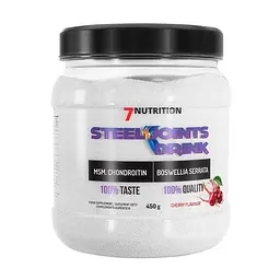 Препарат для суглобів і зв'язок 7 Nutrition Steel Joint Drink, 450 грам - Вишня