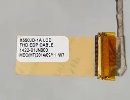 Шлейф матриці для ноутбуків Asus X550, X550CA, X550CC, X550CL, LED 40 pin - мініатюра 2
