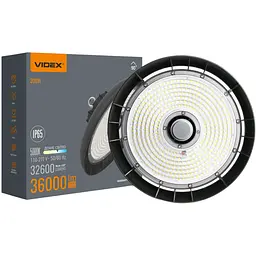LED світильник Videx 200W 5000K 36000Lm висотний ХайБей чорний (VL-HB01-2005B) - мініатюра 5