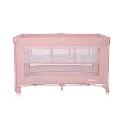 Дворівневий манеж для дітей від народження Noemi 2 Layers Mellow Rose Star Lorelli Рожевий - мініатюра 2