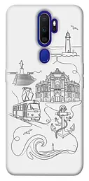 TPU чохол Demsky Odesa spirit для Oppo A5 (2020) / Oppo A9 (2020)