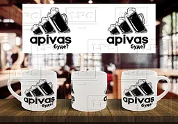 Чашка "apivas буде?" 180, Червона