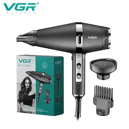 Професійний фен VGR V-451 2200W з 3 насадками - мініатюра 6