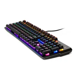 Клавіатура Vinga KBGM160 LED Outemu Blue USB Black (KBGM160 Black) - мініатюра 8