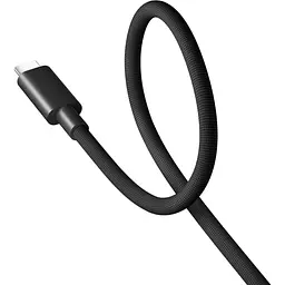 Кабель USB4 - Xiaomi high-speed Braided Type-C to Type-C 240W 6A (BHR087BGL) 1 метр чорний - мініатюра 4