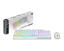 Клавіатура + миша VIGOR GK30 COMBO WHITE UA MSI - мініатюра 5