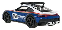 Машинка Porsche 911 Dakar Performance синьо-білий RASTAR модель 1:14 Автомобіль на дистанційному керуванні + пульт - мініатюра 7