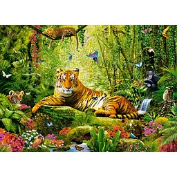 Пазли Castorland Його величність Тигр, 260 елементів, 32x23 см, B-27569