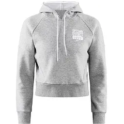 Кофта Craft District Hoodie Woman S Сірий (1068-1907189 S 950000)