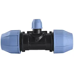 Трійник редукційний ПНД Vsplast 63x25x63 3004 000007911