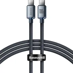 Кабель Baseus Crystal Shine Series Type-C to Type-C 100W (1.2m) (CAJY000601)