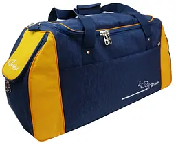 Дорожня сумка Wallaby 447-8 59L Синій з жовтим - мініатюра 3