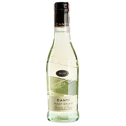 Набір вино ігристе Canti Pinot Grigio Brut біле брют 0.75 л + вино Canti Pinot Grigio Pavia біле сухе 0.25 л - мініатюра 5