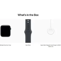 Смарт-годинник Apple Watch SE 3 GPS 44mm Midnight Aluminum Case with Midnight Sport Band S/M (MEHN4) [145276] - мініатюра 4