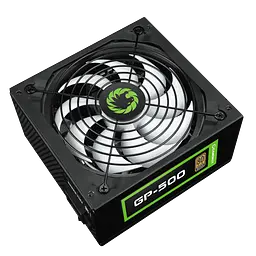 Блок живлення GameMax GP-500 500W 80+ Bronze Black (GP-500) - мініатюра 4
