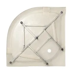 Гідромасажний бокс Lidz Tani SBM90x90.SAT.LOW.GR, скло тоноване 4 мм, Чорний, Універсальна, Черный, чорний, мелкий (до 20 см) - мініатюра 11