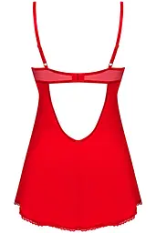Комплект Obsessive Ingridia chemise (Червоний, XS/S) Obsessive 100418 96956 - мініатюра 4
