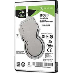Жорсткий диск Seagate BarraCuda 2.5" 500GB 5400rpm 128MB SATAIII (ST500LM030) - мініатюра 3