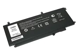 Акумулятор для ноутбука Dell D2VF9 Vostro 14 5000 11.1V Black 3840 mAh - мініатюра 2