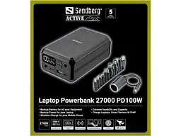 Зовнішній акумулятор (Power Bank) Sandberg 27000mAh (421-13) - мініатюра 8