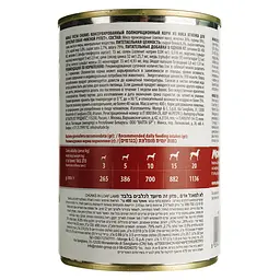 Вологий корм Monge Dog Fresh з ягням, 400 г - мініатюра 3