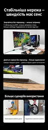 Мережева муфта для з’єднання кабелів Ethernet UGREEN NW116 два гнізда RJ45 на протилежних торцях потрібні два кабелі зі штекерами RJ45 до 1 Гбіт/с за умови підтримки гігабітного режиму всіма ланками мережі загальна довжина кабельної лінії до 100 м сумісна з кабелями Cat 6 і Cat 5e засувки фіксують штекери металеве екранування від електромагнітних перешкод чорний (30837) - мініатюра 10