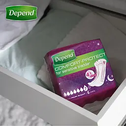 Урологічні прокладки Depend Maximum 6 шт. - мініатюра 6