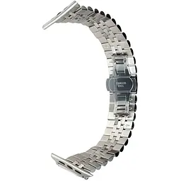 Ремінець Apple Watch Rolex Steel 5 Beads 42/44/45/46/49 mm Сріблястий