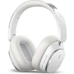 Накладні бездротові навушники Baseus Bowie H1 Pro Noise-Cancellation (A00050601) Moon White