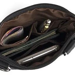 Чоловіча шкіряна сумка Vintage 15,5х8,5х2 см sum0012369 - мініатюра 6