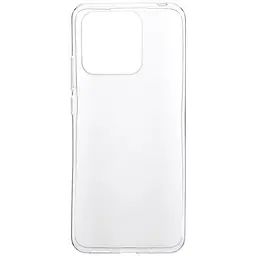 Чохол Silicone Case WS Xiaomi Redmi 10C / Poco C40 Прозорий