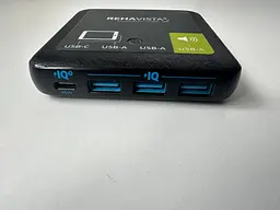 Зарядний пристрій Anker PowerPort III Slim A2045 65W (45W USB-C + 3×USB-A) б/в - мініатюра 2