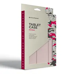 Чохол-книжка на планшет Apple iPad 10.9 (2022) A2696/A2757/A2777/10.9 (2024)/11 (2025) A16, Flex Case, pink, протиударний, обкладинка з трискладовою підставкою та авто. пробудженням для планшета 10.9 ,11 , шкіряний, на магніті - мініатюра 3