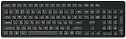 Клавіатура мембранна KS260 106key, WL, EN/UK/RU, чорний 2E teh0013861