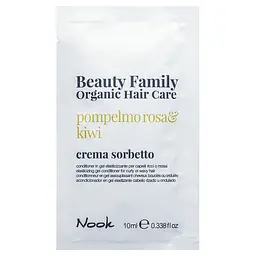 Гель-кондиціонер для еластичності кучерявого й виткого волосся Nook BEAUTY FAMILY ORGANIC 10 мл