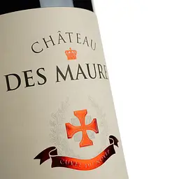 Вино Les Grands Chais de France Chateau des Maures Lalande de Pomerol, червоне, сухе, 13,5%, 0,75 л - мініатюра 3