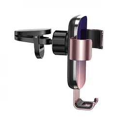 Автомобільний утримувач холдер Baseus Glaze Gravity Car SUYL-LG04 Pink - мініатюра 3