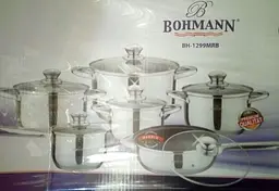 Набір посуду Bohmann BH 1299 MRB (12 предметів) - мініатюра 3