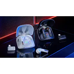 Навушники ASUS ROG Cetra True Wireless SpeedNova White (90YH03Y0-BTUA10) - мініатюра 4