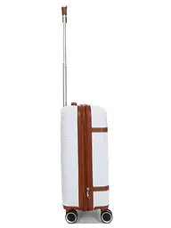 Валіза маленька S ABS-пластик Worldline Airtex 629 56×36×22см 38л Біла - мініатюра 8