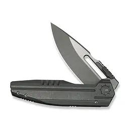 Ніж складаний туристичний Weknife Reveille (9.7 см) Bohler M390 / Titanium оливково-сірий - мініатюра 3