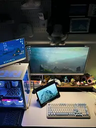 Клавіатура MCHOSE K99 V2 RGB Mechanical Icy Creamsicle Switch Wireless (MC-K99V2-4) Sky Blue (G-000003615) - мініатюра 8