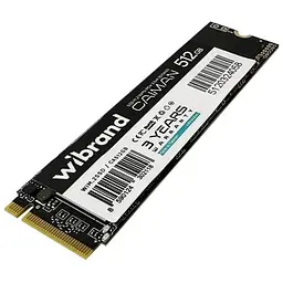 Накопичувач SSD M.2 2280 512GB Caiman Wibrand (WIM.2SSD/CA512GB)