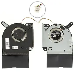 Вентилятор для ноутбука ASUS G712LW G731GW G732LW (GPU FAN) 12V! (Кулер)