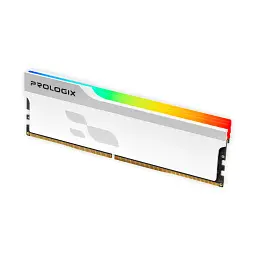 Модуль пам'яті для комп'ютера DDR4 16GB 3600 MHz Onyx White RGB Prologix (PRO16GB3600YWR4) - мініатюра 2
