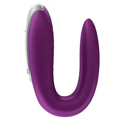 Смарт-вібратор для пар Satisfyer Double Fun (Violet) з пультом ДК - мініатюра 4