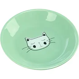 Миска Trixie плоска керамічна для котів 0,2 л d 14 см - мініатюра 6